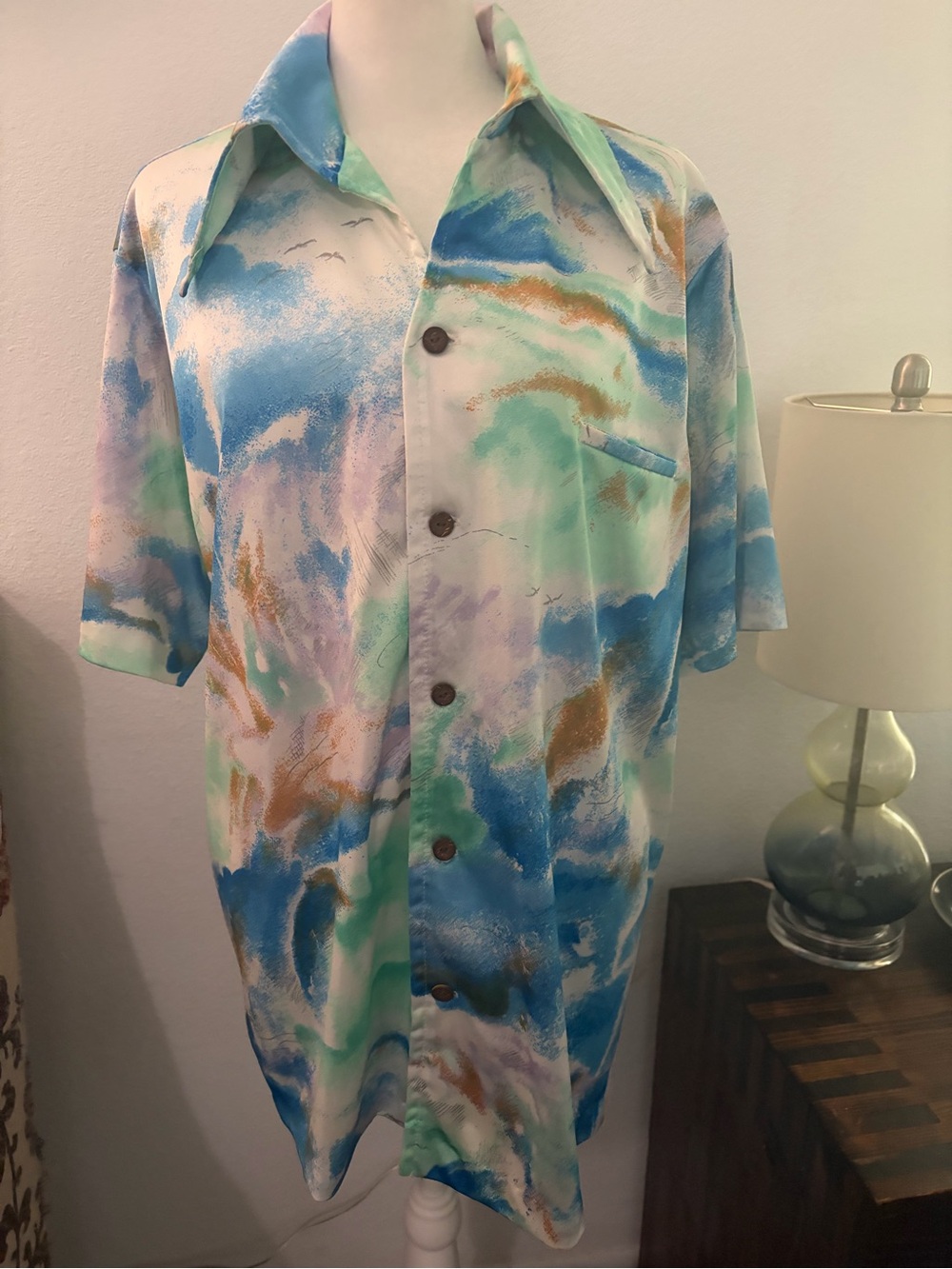Vintage Napili Hawaiian Men’s Button down shirt